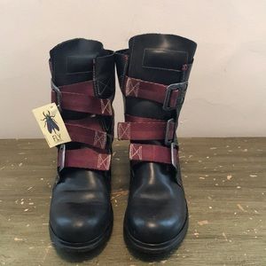 Fly London Leather Boots Women’s - BRAND NEW!